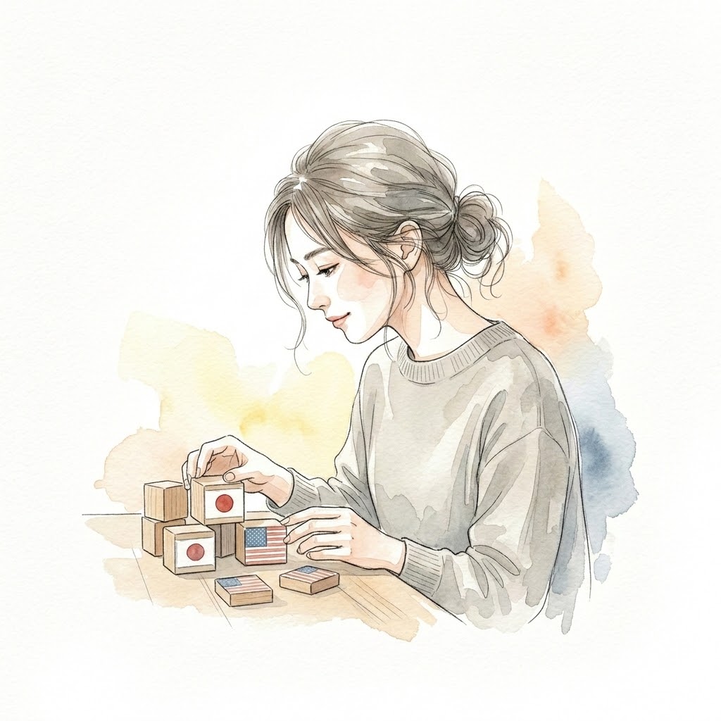 日本株と米国株の投資割合と戦略