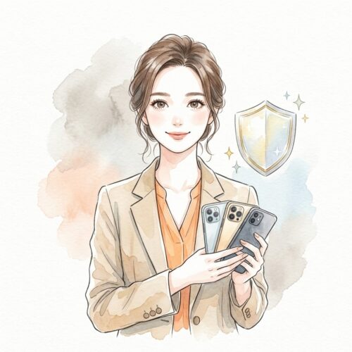 楽天株主優待を活用して家族4人のスマホ代を節約するワーママのイメージ