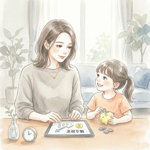 小1のスマホデビューと子供名義の証券口座開設