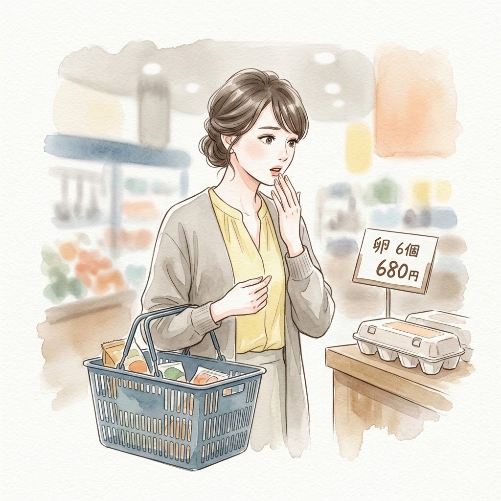  インフレによる物価高を実感するワーママ