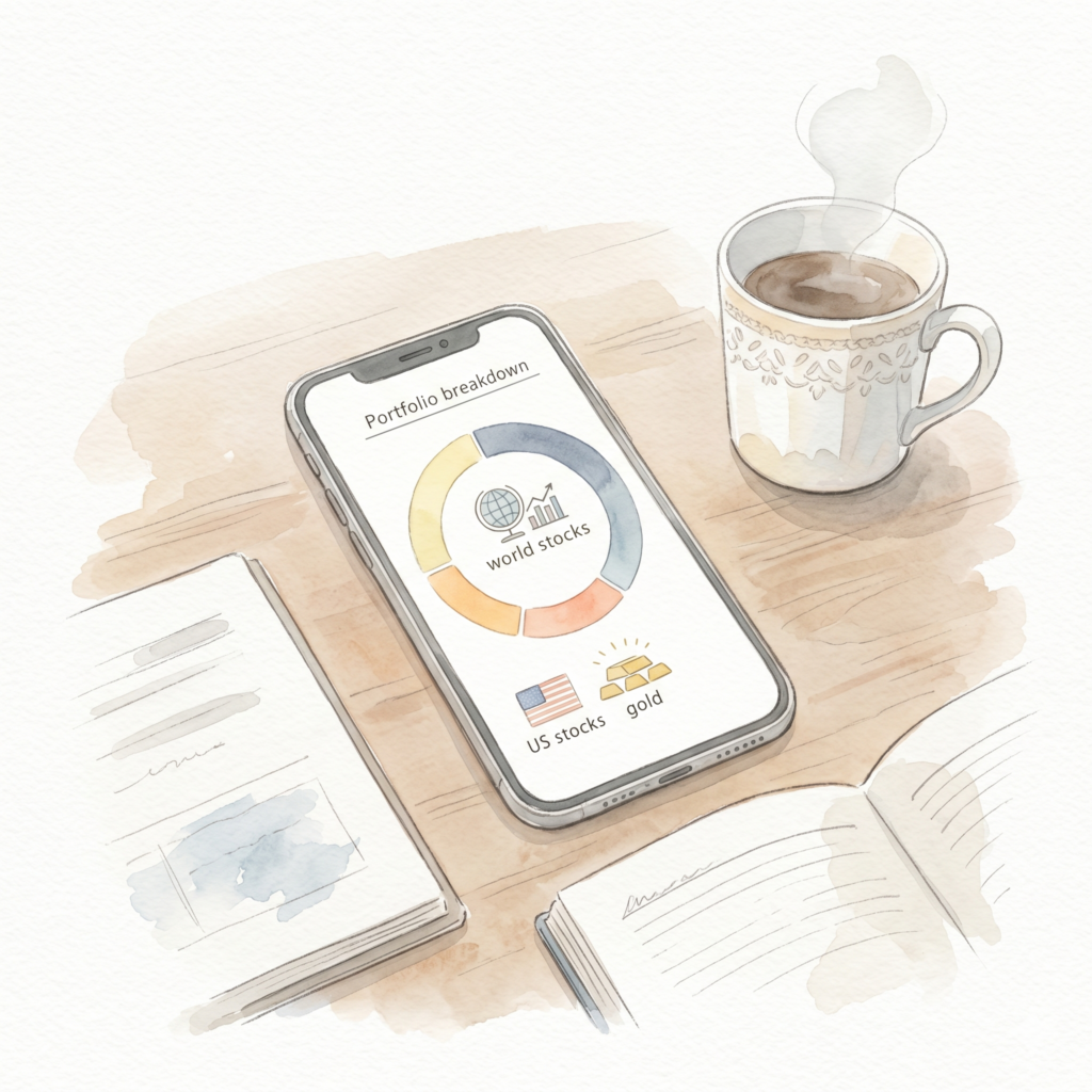 「判断しない仕組み」としての積立ポートフォリオのリアルさ