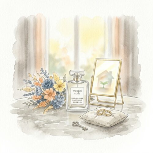 読者と同じステージである結婚・新生活を起点に資産を計算するイメージ